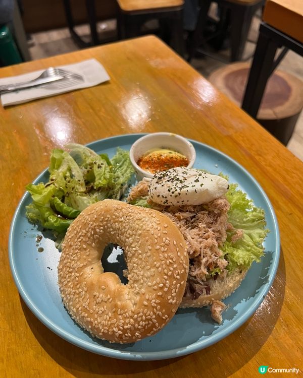 尖沙咀鬧市隱世咖啡店☕貝果控必到❗️