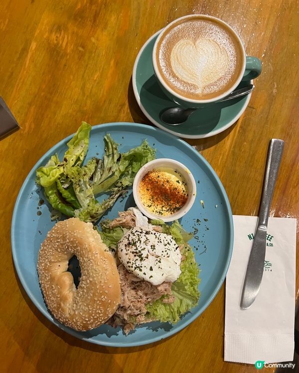 尖沙咀鬧市隱世咖啡店☕貝果控必到❗️