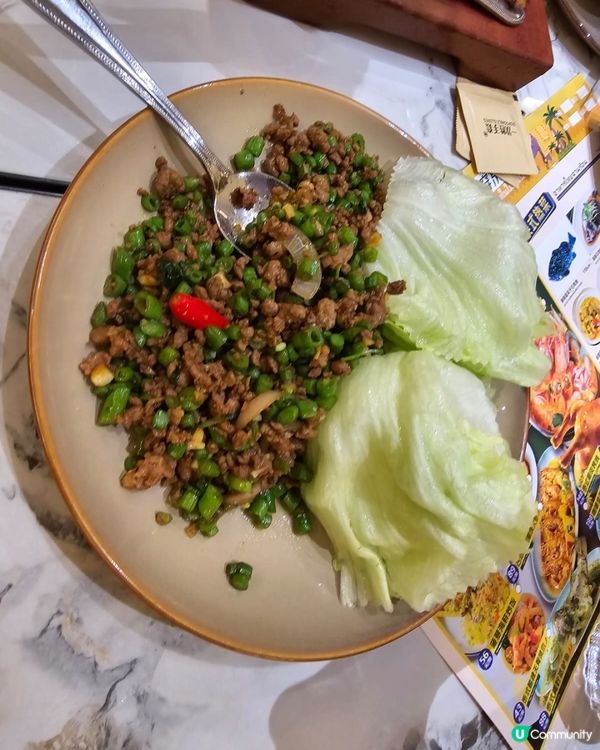 深圳蓮塘口岸商場，泰國美食！坐得舒適，非常好味！
