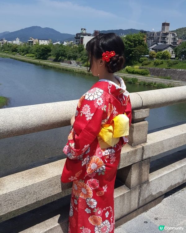 大阪隨便走在路上都很好拍，兩張都出自母親大人的士
