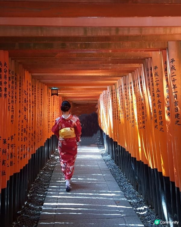 大阪隨便走在路上都很好拍，兩張都出自母親大人的士