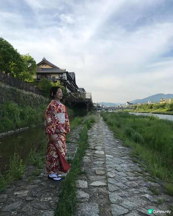 大阪隨便走在路上都很好拍，兩張都出自母親大人的士