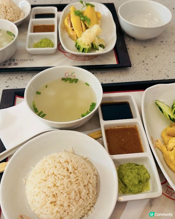 勁滑海南雞飯??  將軍澳東港城帕泰家海南雞滑嫩好味，油飯油...