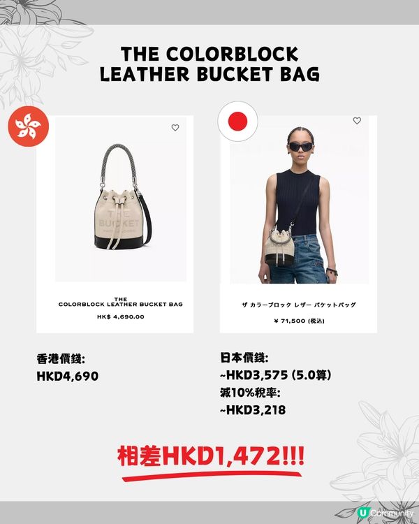 Marc Jacobs Tote Bag日本買平$1000😍