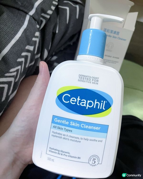 夏日救星！🌟Cetaphil舒特膚溫和潔膚露 💦