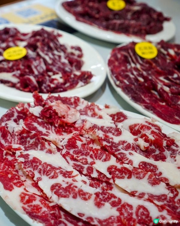 深圳￥170食匙柄吊龍五花趾牛肉火鍋！