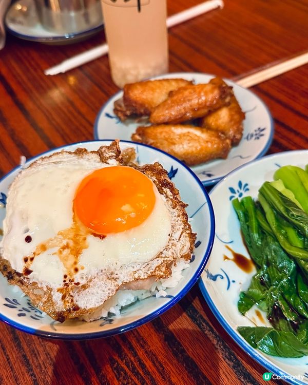 米飯小偷 肉餅豬油撈飯