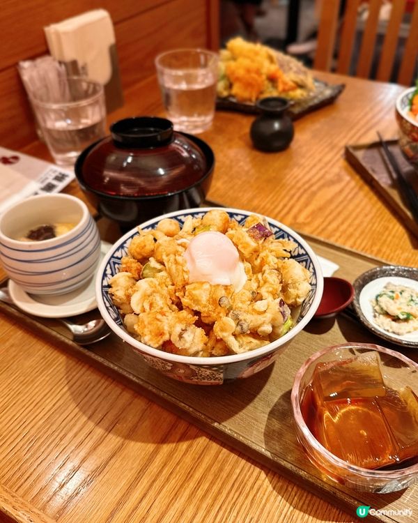 九龍灣德福🌟日式天婦羅丼♥️