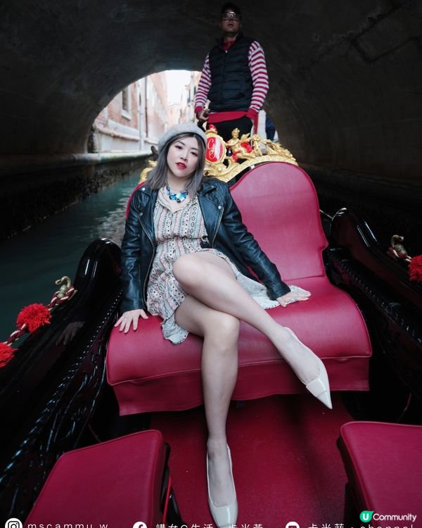 【威尼斯隨拍】私人貢多拉之旅🚣‍♀️  
