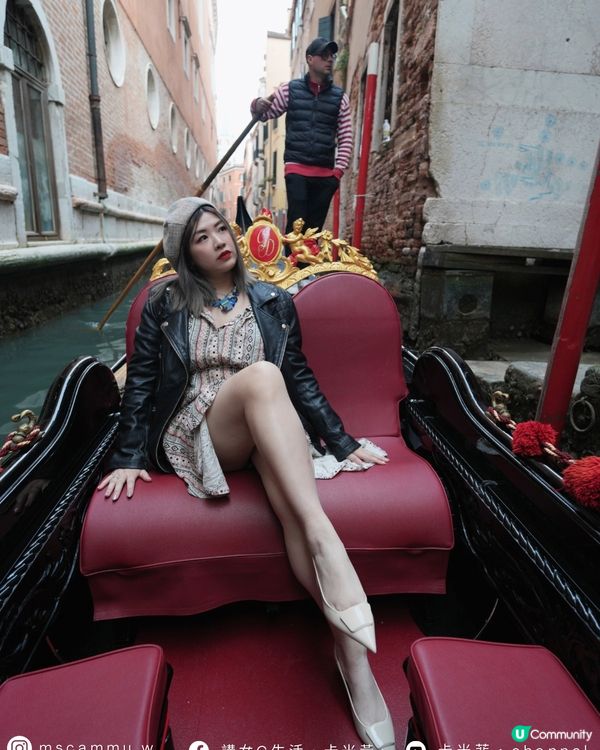 【威尼斯隨拍】私人貢多拉之旅🚣‍♀️  
