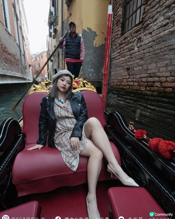 【威尼斯隨拍】私人貢多拉之旅🚣‍♀️  
