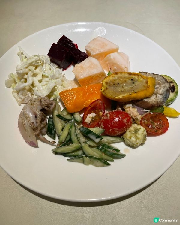 輕盈健康半自助晚餐