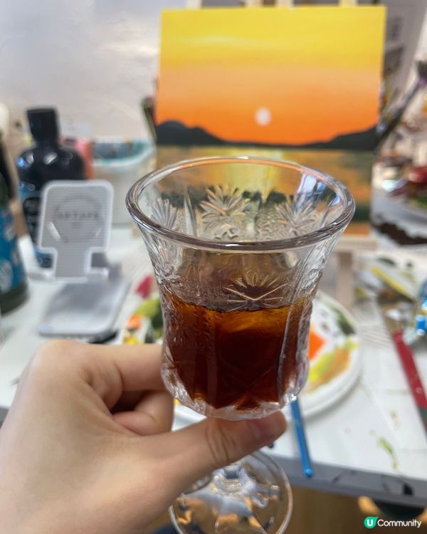 飲住咖啡畫畫🎨✍🏻唔錯嘅體驗📌