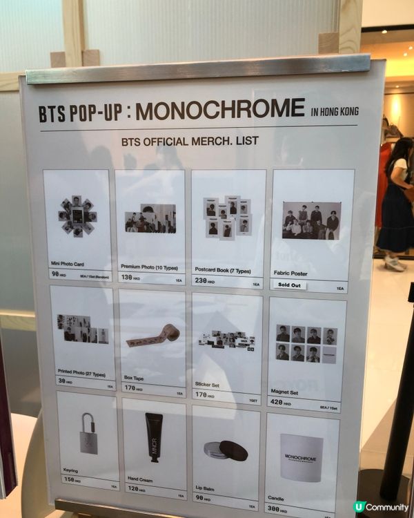 BTS Pop up store 