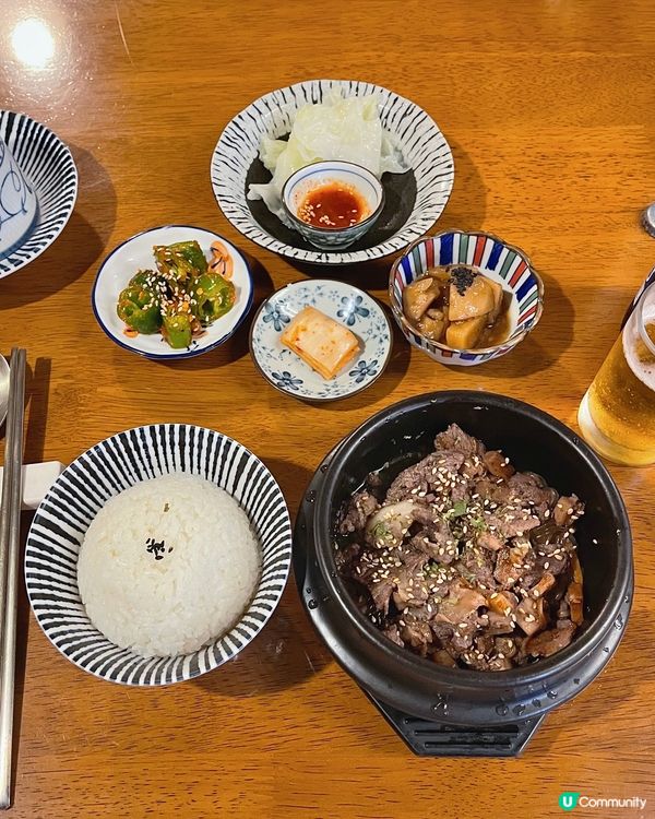 釜山田浦🤍高質韓式烤牛肉定食