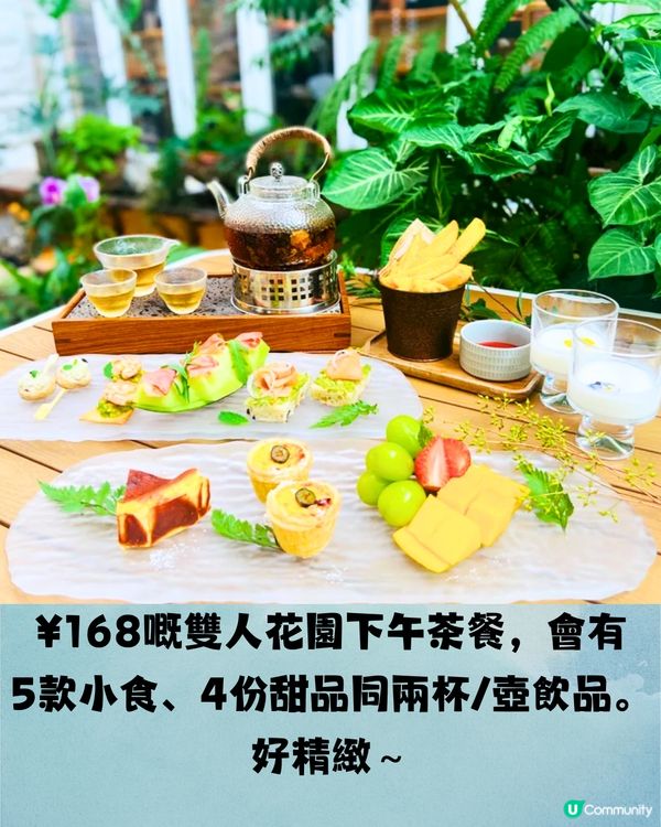 深圳南山6大打卡下午茶🫖鐵塔靚景/南洋風花園/法式宮殿風🍰低至¥53/位‼️