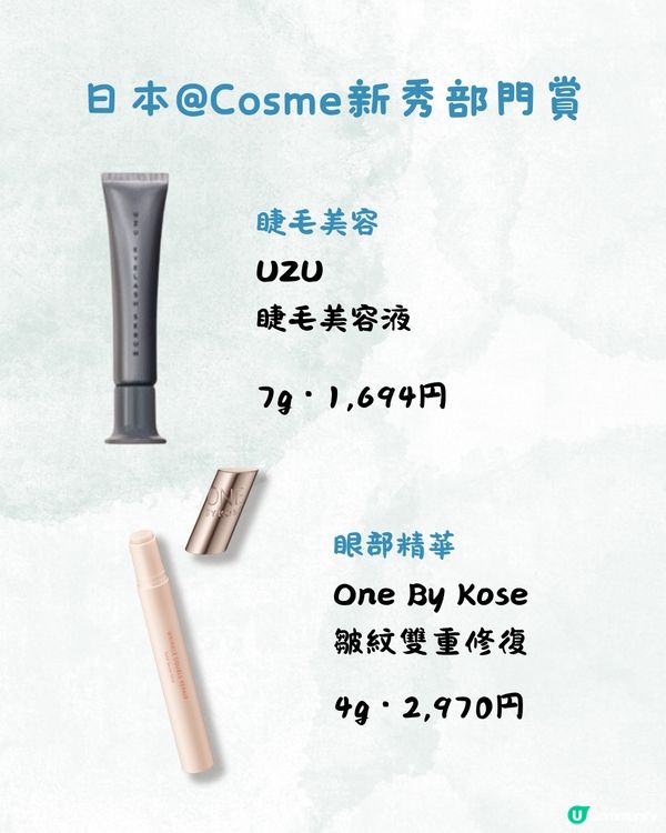 @Cosme 2024上半年美妝大賞🏅香港日本排名一齊睇❗️