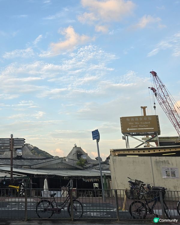 將會拆卸的梅窩冬菇亭