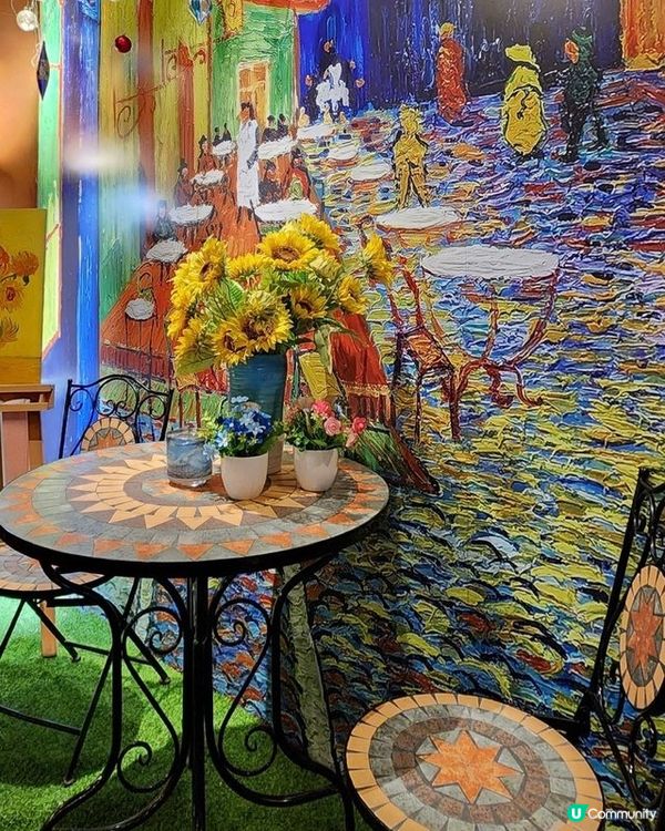 梵高主題藝術餐廳「凡高廚房」～ART LOVERS必到