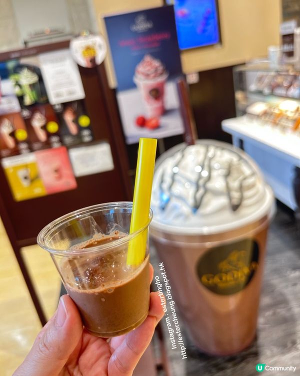 冰凍消暑 💕 Godiva 朱古力沙冰 