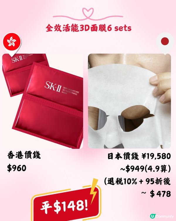 日本買SK-II超抵‼️即睇10款護膚品香港VS日本價錢➡️