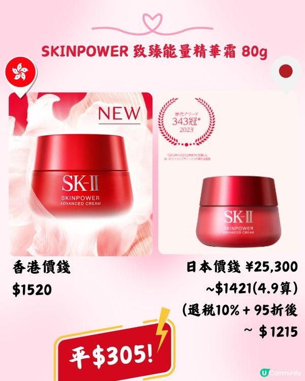 日本買SK-II超抵‼️即睇10款護膚品香港VS日本價錢➡️