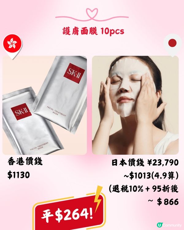 日本買SK-II超抵‼️即睇10款護膚品香港VS日本價錢➡️