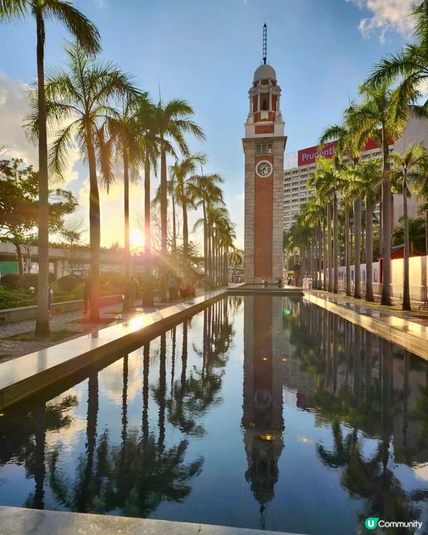 尖沙咀鐘樓日與夜