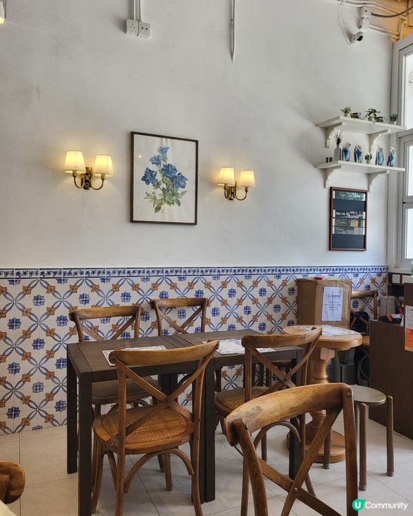 元朗葡萄牙風咖啡店