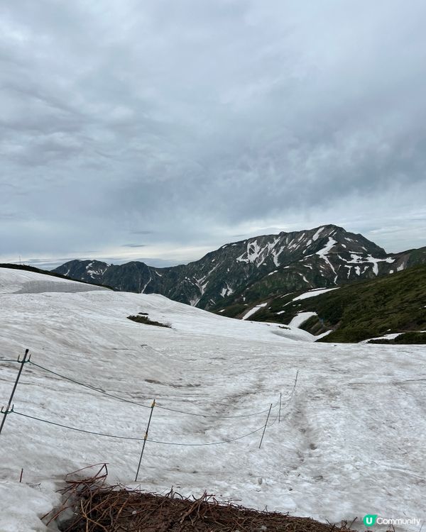 立山黑部🏔️  終於睇到啦！🤩