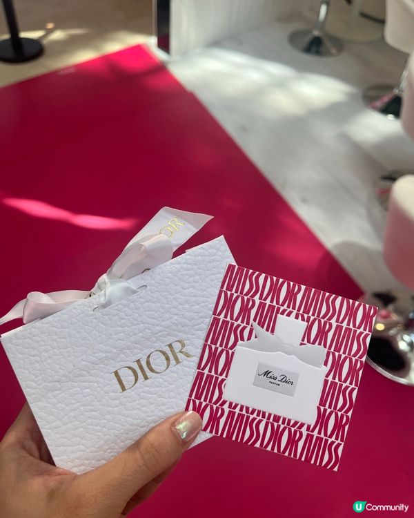 免費登記拎Miss Dior 香水