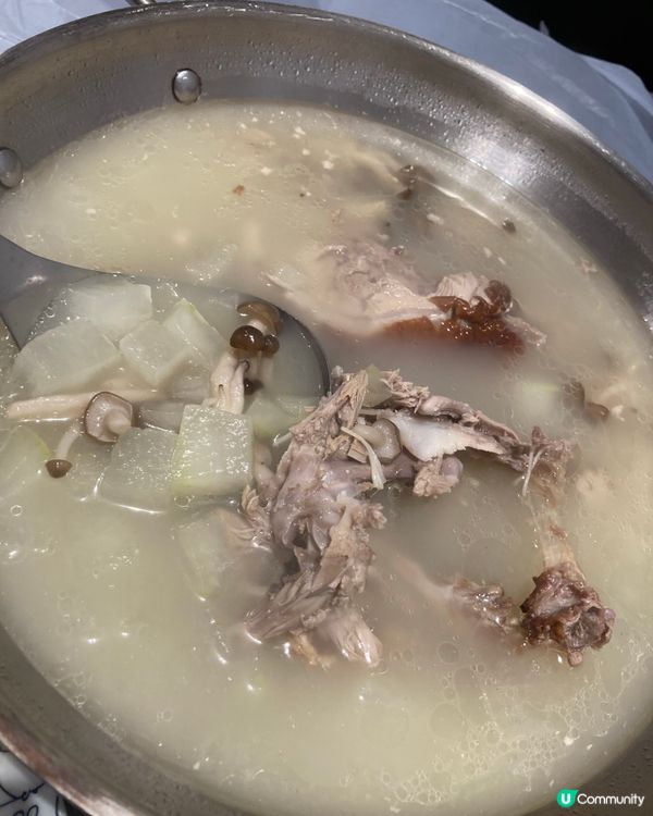 冬瓜雜菌煲鴨湯