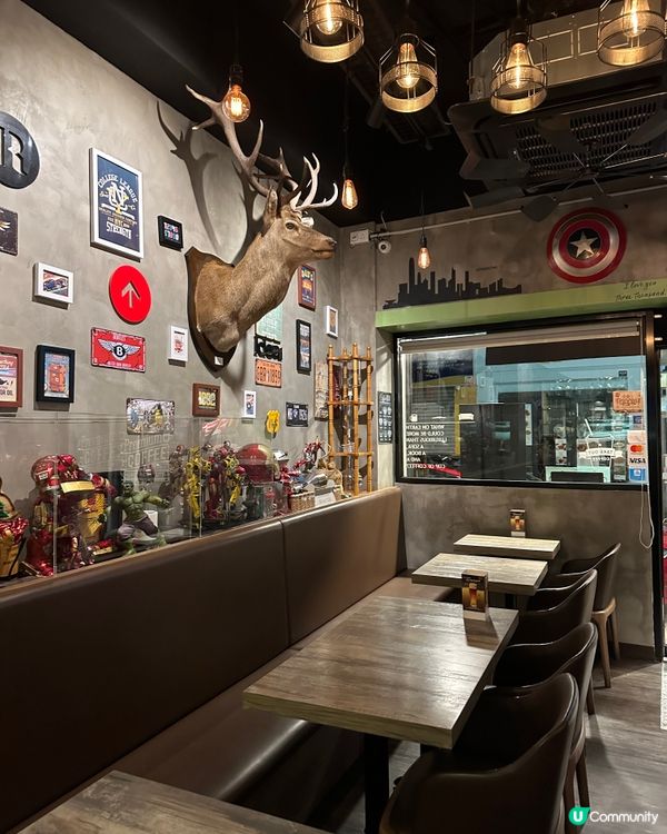 上環悉心裝修西餐小店🪄