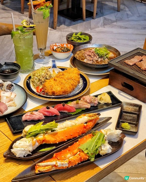 中環高性價比任食鱈場蟹腳brunch