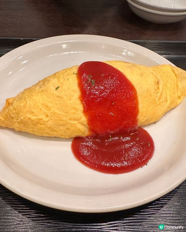 出名豬扒及蛋包飯