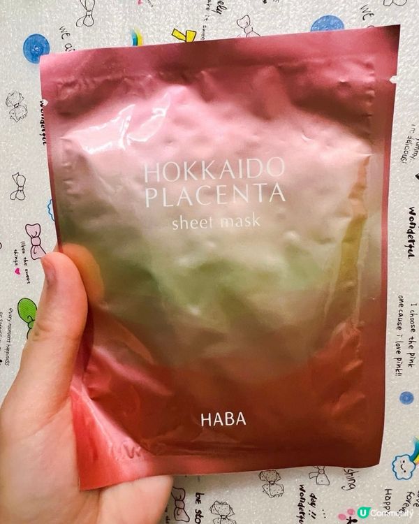 北海道海洋胎盤面膜🤩 水潤爆發！