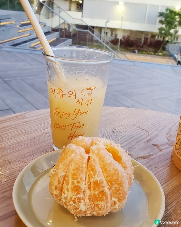 人氣韓國Café☕️🍊Terrace in seaside