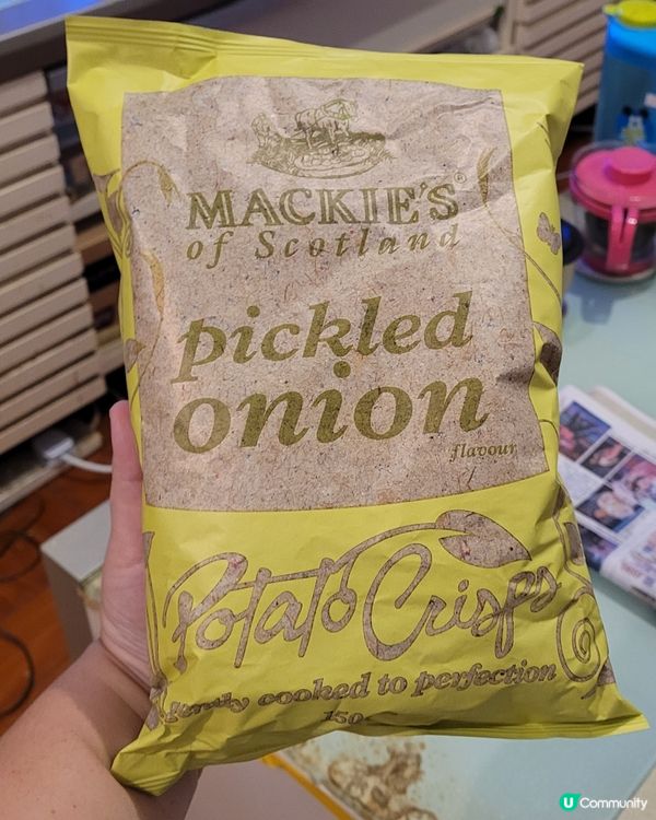 薯片實測-［新口味］蘇格蘭洋蔥忌廉薯片