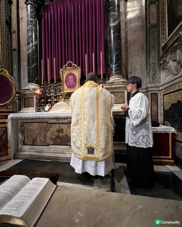 三月初遊羅馬之奉獻首祭