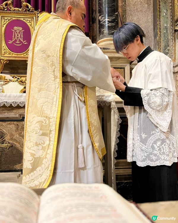 三月初遊羅馬之奉獻首祭