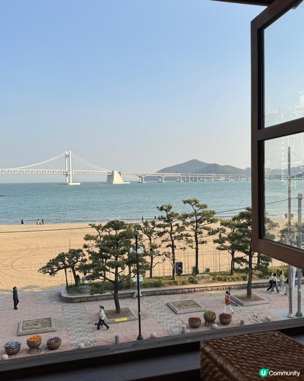 釜山廣安里-海鮮總匯刀削麵