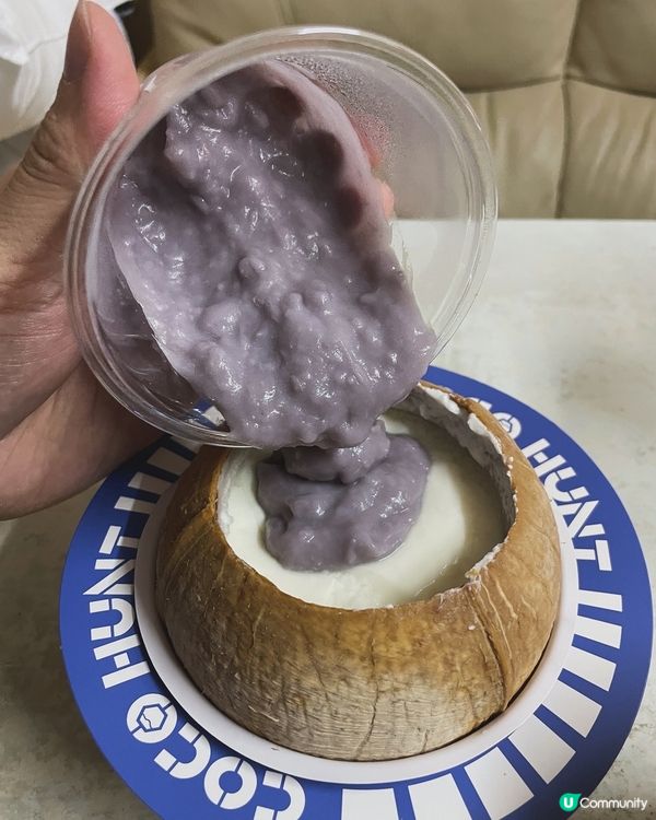 必試椰皇系列，足料甜品