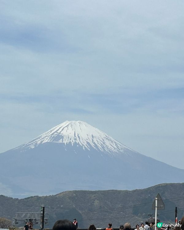 到訪日本箱根看到富士山和大涌谷的旅程打卡點