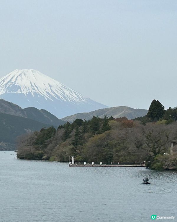 到訪日本箱根看到富士山和大涌谷的旅程打卡點