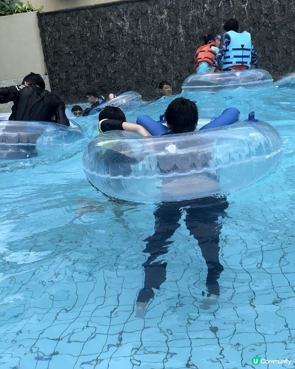 香港海洋公園水上樂園非常合適一家大細遊玩！一年四季眼水不二之...