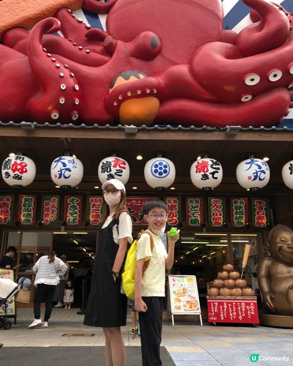 日本大阪親子之旅，與孩子一同體驗異國風情，釋放平日積存的壓力...