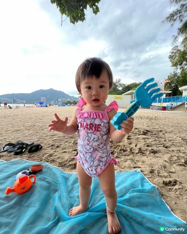 夏日炎炎最好就去黃金海岸沙灘游水同玩下沙。 藍天白雲點影都靚...