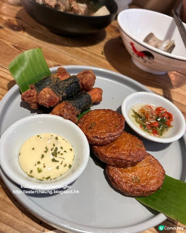 印尼地道 💕 牛骨湯飯。印尼牛丸粉