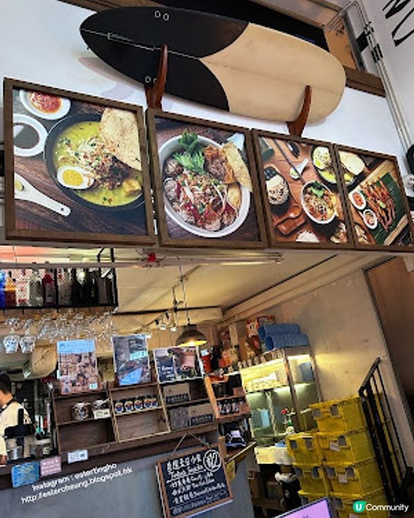 印尼地道 💕 牛骨湯飯。印尼牛丸粉