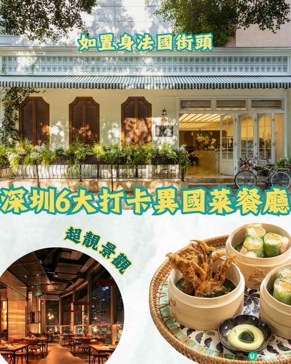 深圳6大打卡異國菜餐廳🥩🍷黑松露巴斯克/炭烤榴蓮/澳洲M5牛扒😋